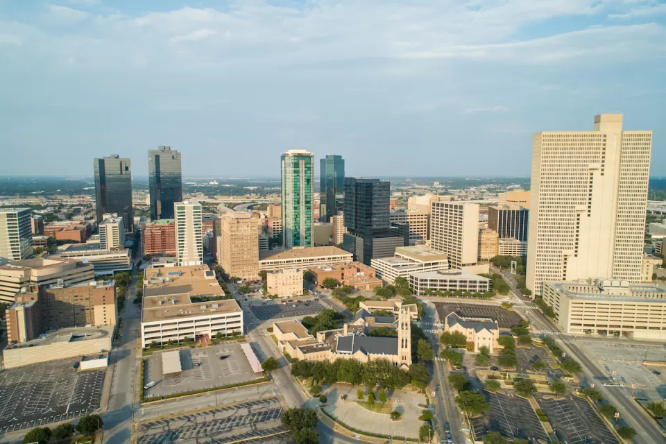 Downtown Fort Worth, Texas skyline.
